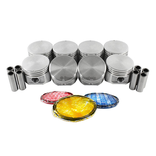 Pistons and Rings fit 85-91 Chrysler 5.2L V8 OHV 16v