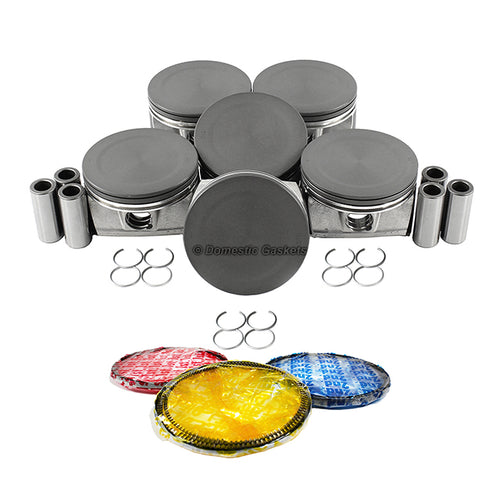 Pistons and Rings fit 07-10 Chrysler 3.5L V6 SOHC 24v