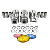 Pistons and Rings fit 03-04 Dodge Ram 5.9L L6 OHV 24v