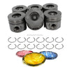 Pistons and Rings fit 14-19 Jeep 3.0L V6 DOHC 24v