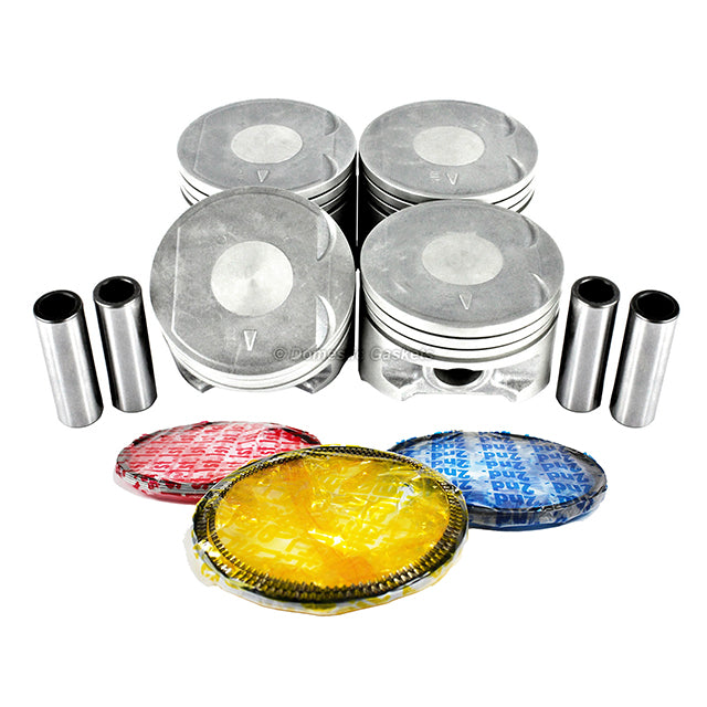 Pistons and Rings fit 92-96 Dodge 1.8L L4 SOHC 16v