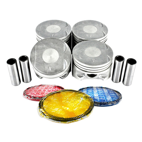 Pistons and Rings fit 92-96 Dodge 1.8L L4 SOHC 16v
