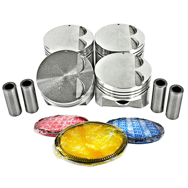 Pistons and Rings fit 96-97 Hyundai Accent 1.5L L4 DOHC 16v