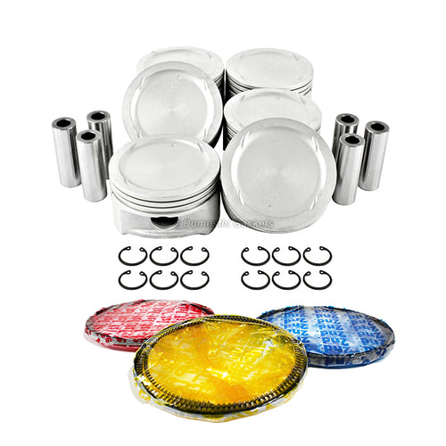Pistons and Rings fit 02-06 Hyundai 3.5L V6 DOHC 24v