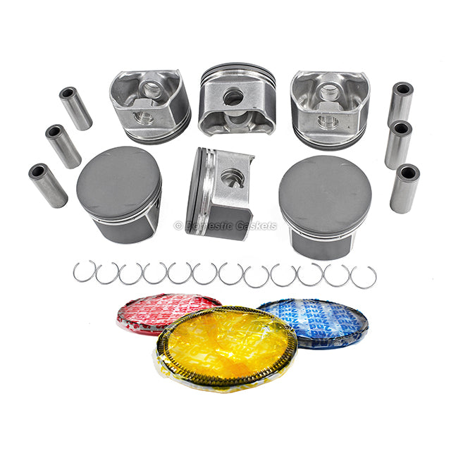 Pistons and Rings fit 98-01 Chrysler 3.2L V6 SOHC 24v