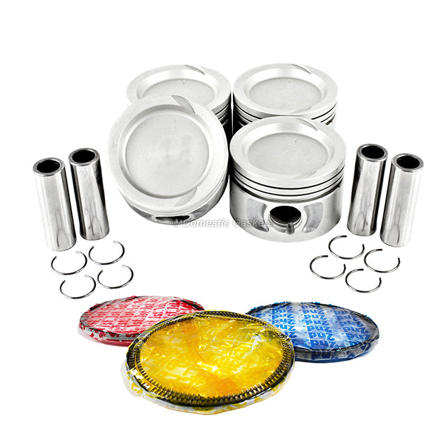 Pistons and Rings fit 89-92 Chrysler 2.5L L4 SOHC 8v