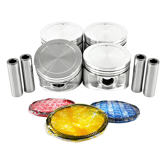 Pistons and Rings fit 95-05 Chrysler 2.0L L4 SOHC 16v