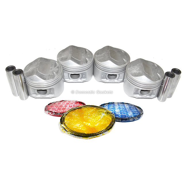 Pistons and Rings fit 01-10 Chrysler 2.4L L4 DOHC 16v