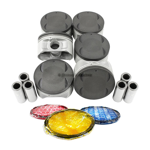 Pistons and Rings fit 07-09 Mitsubishi 3.0L V6 SOHC 24v