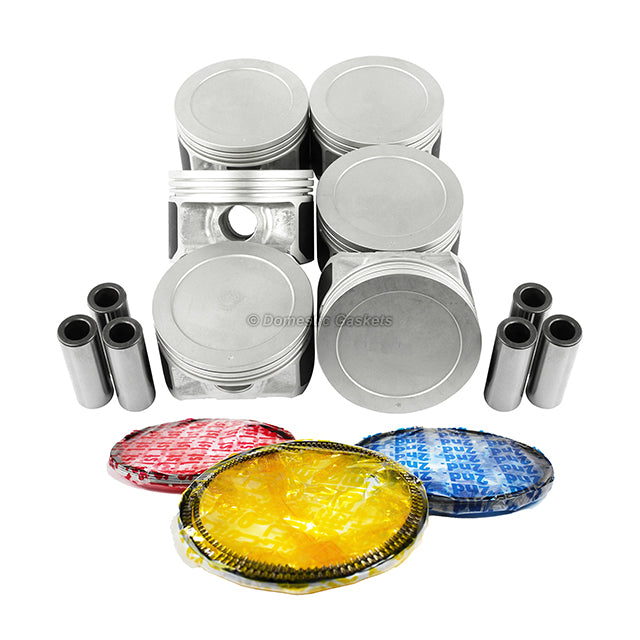 Pistons and Rings fit 05-10 Hyundai 2.7L V6 DOHC 24v