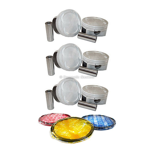 Pistons and Rings fit 06-11 Hyundai 3.8L V6 DOHC 24v