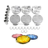 Pistons and Rings fit 10-14 Hyundai Kia Santa 3.5L V6 DOHC