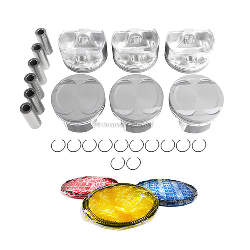 Pistons and Rings fit 10-14 Hyundai Kia Santa 3.5L V6 DOHC