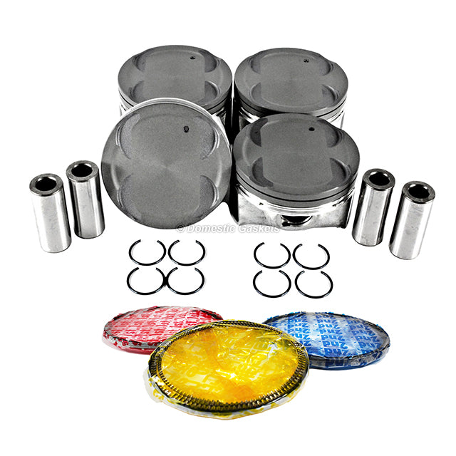 Pistons and Rings fit 11-16 Hyundai Kia Elantra 1.8LDOHC