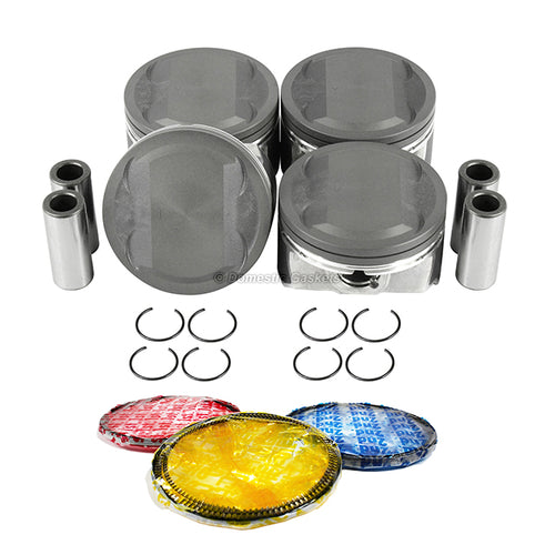 Pistons and Rings fit 11-15 Hyundai 2.4L L4 DOHC 16v