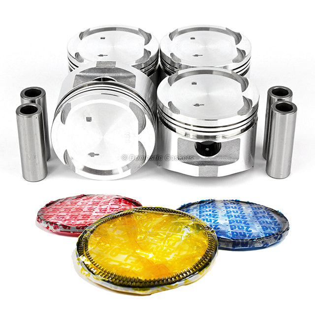 Pistons and Rings fit 84-87 Honda Accord 1.8L L4 SOHC 12v