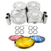 Pistons and Rings fit 09-12 Acura Honda Civic 2.4LDOHC
