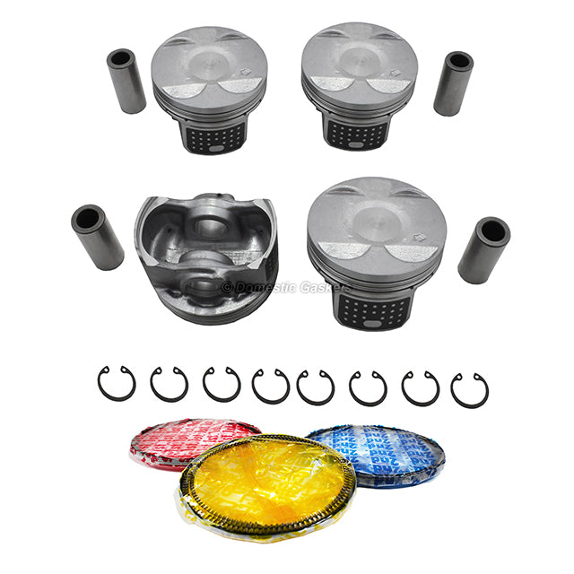 Pistons and Rings fit 12-15 Honda CR-V 2.4L L4 DOHC 16v