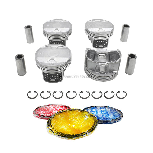 Pistons and Rings fit 11-15 Acura ILX 2.4L L4 DOHC 16v