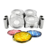 Pistons and Rings fit 09-16 Honda CR-Z 1.5L L4 SOHC 16v