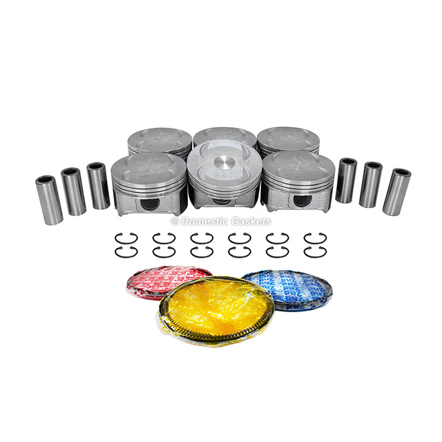Pistons and Rings fit 11-17 Honda Accord 3.5L V6 SOHC 24v