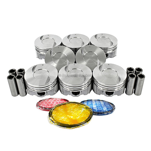 Pistons and Rings fit 91-00 Chevrolet 7.4L V8 OHV 16v