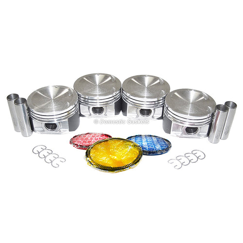 Pistons and Rings fit 91-93 Saturn SC 1.9L L4 DOHC 16v