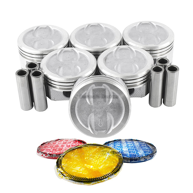 Pistons and Rings fit 87-96 Chevrolet 4.3L V6 OHV 12v