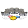 Pistons and Rings fit 03-05 Chevrolet 6.0L V8 OHV 16v