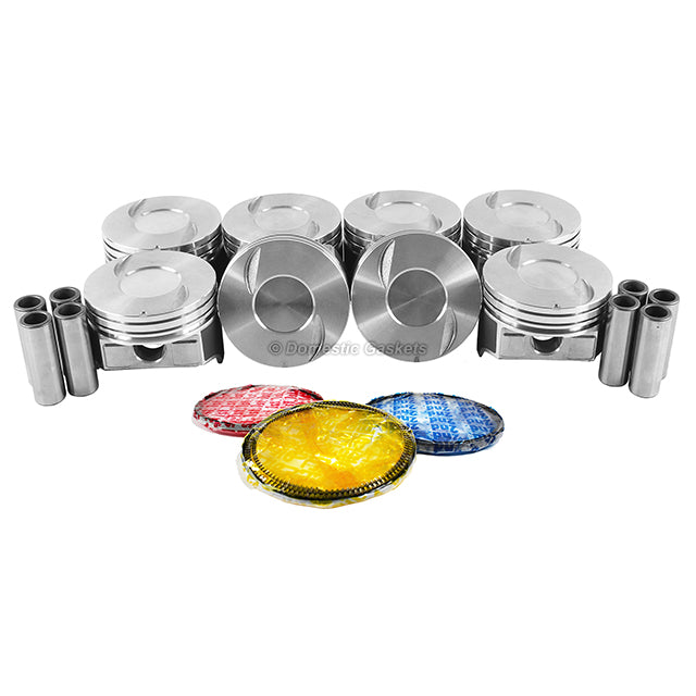 Pistons and Rings fit 84-90 Chevrolet 7.4L V8 OHV 16v