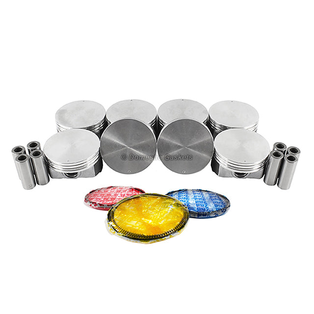 Pistons and Rings fit 08-15 Chevrolet 6.2L V8 OHV 16v