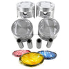 Pistons and Rings fit 90-93 Geo 1.6L L4 SOHC 12v