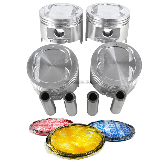 Pistons and Rings fit 90-93 Geo 1.6L L4 SOHC 12v