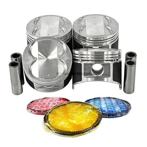 Pistons and Rings fit 89-91 Geo 1.6L L4 DOHC 16v