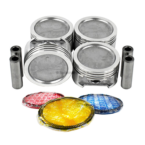 Pistons and Rings fit 92-00 Buick 2.2L L4 OHV 8v Vortec
