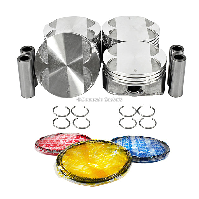 Pistons and Rings fit 06-17 Buick Chevrolet Aura 2.4LDOHC