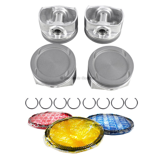 Pistons and Rings fit 11-21 Buick Encore 1.4L DOHC 16v