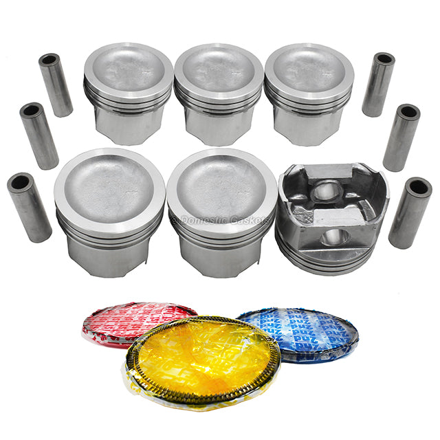 Pistons and Rings fit 68-96 Ford 4.9L L6 OHV 12v