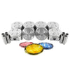 Pistons and Rings fit 63-92 Ford 4.7L-5.0L V8 OHV 16v