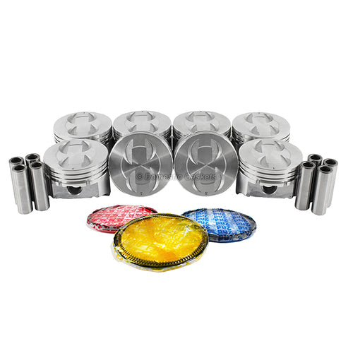 Pistons and Rings fit 86-96 Ford 5.0L V8 OHV 16v