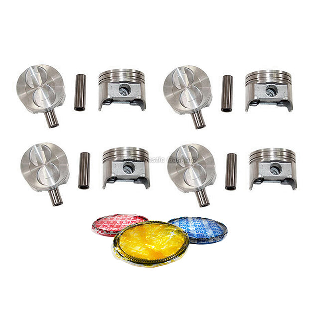 Pistons and Rings fit 86-96 Ford 5.0L V8 OHV 16v