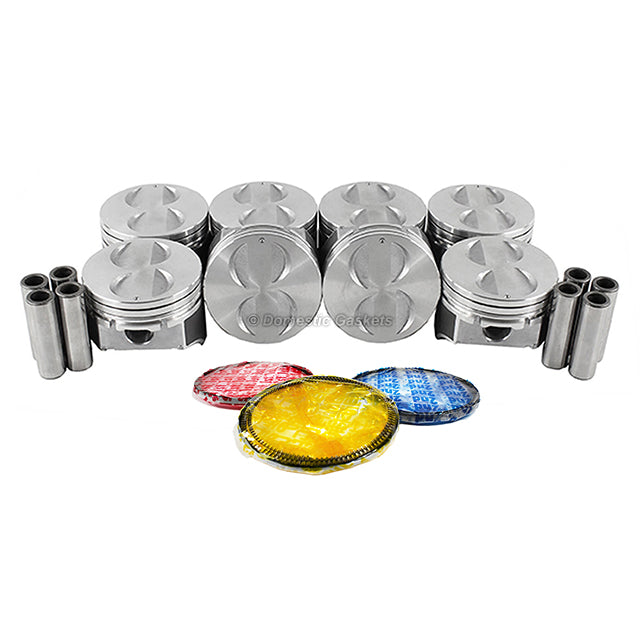 Pistons and Rings fit 96-01 Ford 5.0L V8 OHV 16v