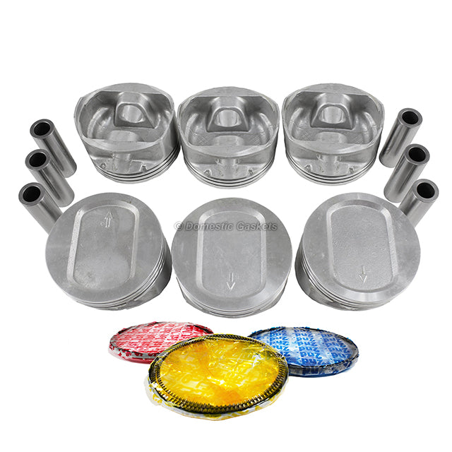 Pistons and Rings fit 97-08 Ford 4.2L V6 OHV 12v