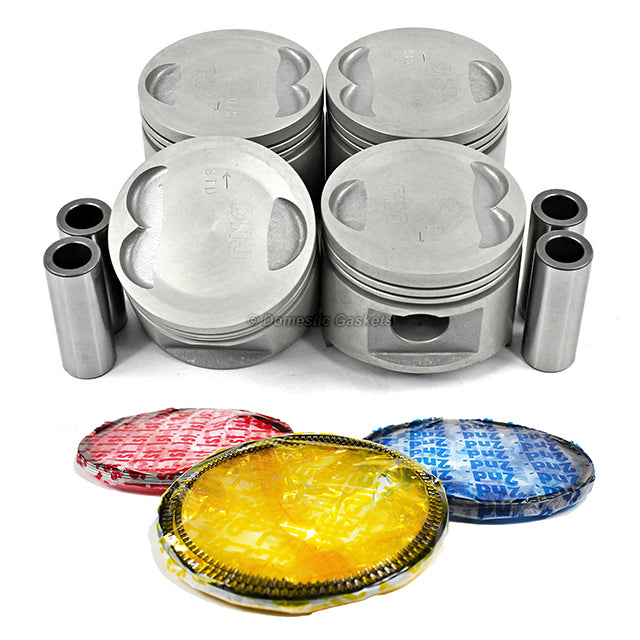 Pistons and Rings fit 88-97 Ford 1.3L L4 SOHC 8v