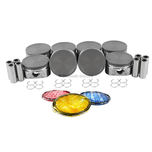 Pistons and Rings fit 05-10 Ford 4.6L V8 SOHC 24v