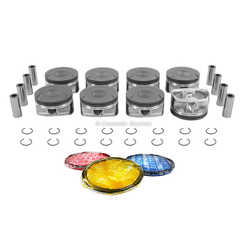 Pistons and Rings fit 10-20 Ford E-350 6.2L V8 SOHC