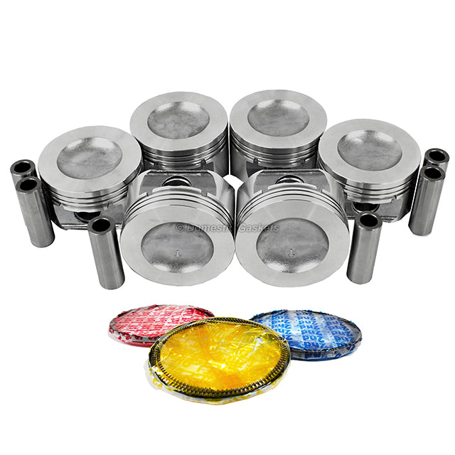 Pistons and Rings fit 90-94 Ford 4.0L V6 OHV 12v