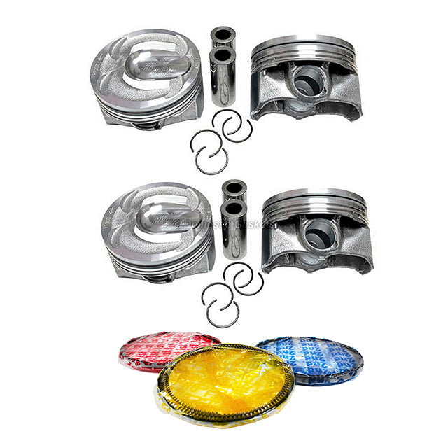 Pistons and Rings fit 12-18 Ford Special 2.0L L4 DOHC 16v