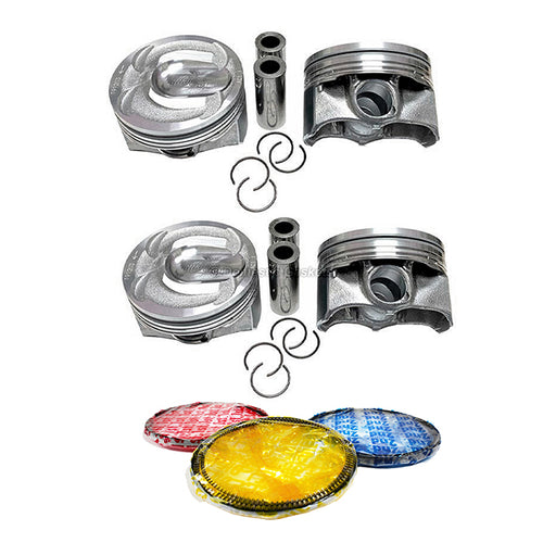 Pistons and Rings fit 12-18 Ford Special 2.0L L4 DOHC 16v