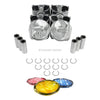 Pistons and Rings fit 14-17 Chevrolet 4.3L V6 OHV 12v